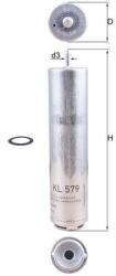 KNECHT Palivový filter KNECHT KL 579D (KL 579D)