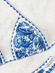 Shein Fehér-kék Felső NJ4 anf M