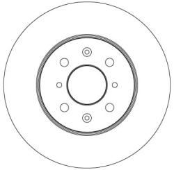 TRW Brzdový kotúč TRW DF6036 (DF6036)