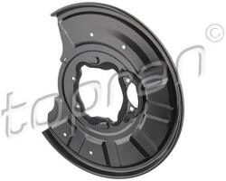 TOPRAN Ochranný plech proti rozstreku, Brzdový kotúč TOPRAN 409 510 (409 510)