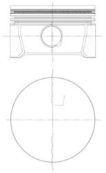 MAHLE Piest MAHLE 028 PI 00126 000 (028 PI 00126 000)