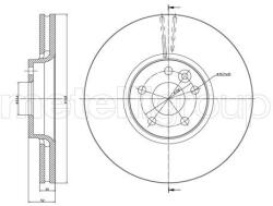 METELLI Brzdový kotúč METELLI 23-1272C (23-1272C)