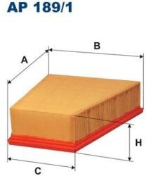 FILTRON Vzduchový filter FILTRON AP 189/1 (AP 189/1)