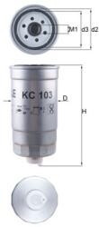 KNECHT Palivový filter KNECHT KC 103 (KC 103)