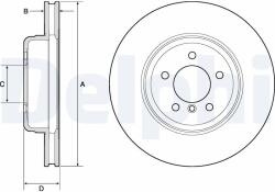 DELPHI Tarcza Ham. Bmw Z4 E89 09- (bg9159c)