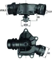 MAHLE Termostat chladenia MAHLE TI 26 88 (TI 26 88)