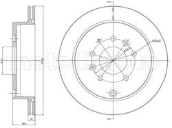 METELLI Brzdový kotúč METELLI 23-1730C (23-1730C)