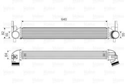 VALEO Chladič plniaceho vzduchu VALEO 818574 (818574)