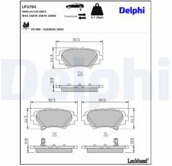 DELPHI Klocki Ham. Tyl (lp2702)