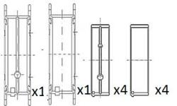 FAI AutoParts Ložisko kľukového hriadeľa FAI AutoParts BM1068-STD (BM1068-STD)