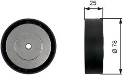 GATES Vratná/vodiaca kladka rebrovaného klinového remeňa GATES T36450 (T36450)