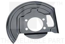 NK Ochranný plech proti rozstreku, Brzdový kotúč NK 232204 (232204)