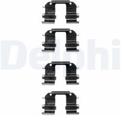 DELPHI Súprava príslušenstva, obloženie kotúčovej brzdy DELPHI LX0372 (LX0372)