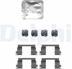 DELPHI Súprava príslušenstva, obloženie kotúčovej brzdy DELPHI LX0747 (LX0747)