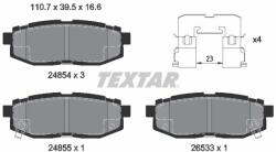 TEXTAR Sada brzdových platničiek kotúčovej brzdy TEXTAR 2485401 (2485401)