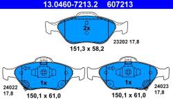 ATE Sada brzdových platničiek kotúčovej brzdy ATE 13.0460-7213.2 (13.0460-7213.2)