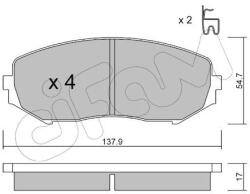 CIFAM Sada brzdových platničiek kotúčovej brzdy CIFAM 822-766-0 (822-766-0)