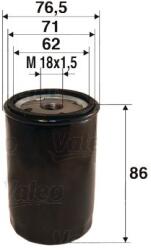 VALEO Olejový filter VALEO 586010 (586010)