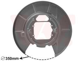 VAN WEZEL Ochranný plech proti rozstreku, Brzdový kotúč VAN WEZEL 0685374 (0685374)