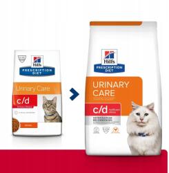Hill's Pd Prescription Diet macskaeledel c/d Urinary Stress 3 kg