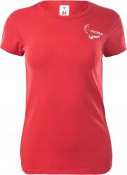 Huari Női rövid ujjú pamut blúz Huari Poland Fan M-es méret (5902786327461)