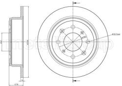 METELLI Brzdový kotúč METELLI 23-1049C (23-1049C)