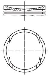 MAHLE Piest MAHLE 028 PI 00120 000 (028 PI 00120 000)