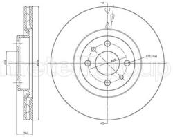 METELLI Brzdový kotúč METELLI 23-0298C (23-0298C)