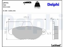 DELPHI Klocki Ham. Cqn, Punto, Panda Delphi (lp771)
