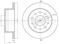 METELLI Brzdový kotúč METELLI 23-0912C (23-0912C)