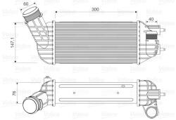 VALEO Chladič plniaceho vzduchu VALEO 818652 (818652)