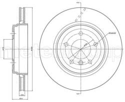 METELLI Brzdový kotúč METELLI 23-0519C (23-0519C)