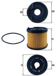 MAHLE Filtr Paliwa Citroen (kx 87d)