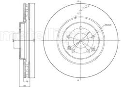 METELLI Brzdový kotúč METELLI 23-1035C (23-1035C)