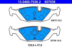 ATE Sada brzdových platničiek kotúčovej brzdy ATE 13.0460-7036.2 (13.0460-7036.2)