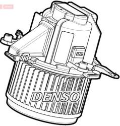 DENSO Vnútorný ventilátor DENSO DEA07024 (DEA07024)