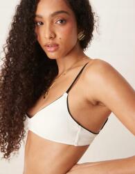 MANGO fürdőruha felső kontraszt textúra B03 zqw M