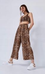 Stradivarius Mintás Magas Derekú Nadrág (34)