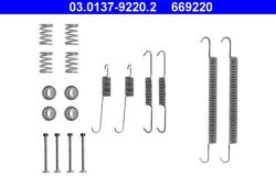 ATE Súprava príslušenstva, brzdové čeľuste ATE 03.0137-9220.2 (03.0137-9220.2)
