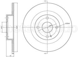 METELLI Brzdový kotúč METELLI 23-1112 (23-1112)