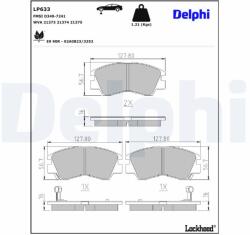DELPHI Klocki Ham. Przod (lp633)
