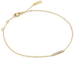 SAVICKI Brățară Celebrity aur 585 cu diamant alb 0.01 ct 18 cm