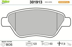 VALEO Sada brzdových platničiek kotúčovej brzdy VALEO 301913 (301913)