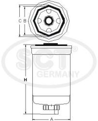Sct - Mannol Palivový filter SCT - MANNOL ST 6082 (ST 6082)