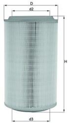 MAHLE Filtr Powietrza Alfa Romeo (lx 913)