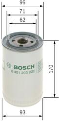 Bosch Olejový filter BOSCH 0 451 203 226 (0 451 203 226)