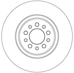 TRW Brzdový kotúč TRW DF6837S (DF6837S)