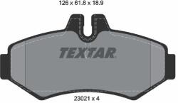 TEXTAR Sada brzdových platničiek kotúčovej brzdy TEXTAR 2302101 (2302101)