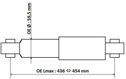 KYB Tlmič pérovania KYB 3450003 (3450003)