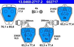 ATE Sada brzdových platničiek kotúčovej brzdy ATE 13.0460-2717.2 (13.0460-2717.2)